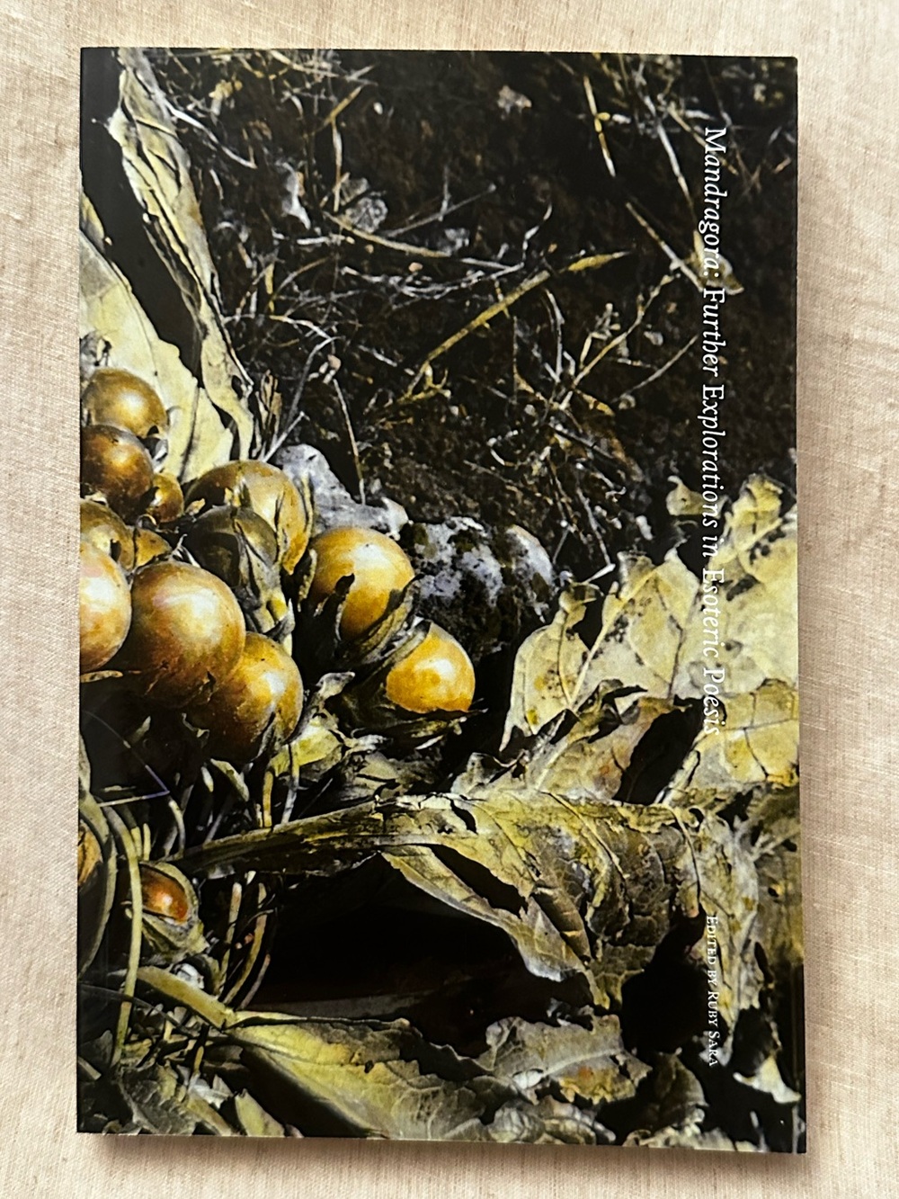 Mandragora Further Explorations in Esoteric Poesis Occult Book Scarlet Imprint